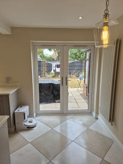 Kitchen diner conversion with a load-bearing wall removed in St Neots, photo 9