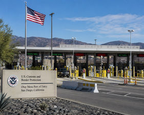 Otay Mesa Port of Entry, U.S. Customs and Border Protection.