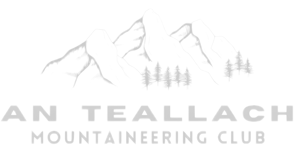 An Teallach Mountaineering Club logo with mountains