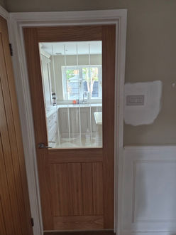 Kitchen diner conversion with a load-bearing wall removed in St Neots, photo 13