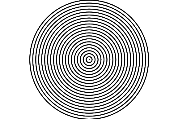 Animated diagram of a Moiré pattern produced by two overlapping misaligned regular grids