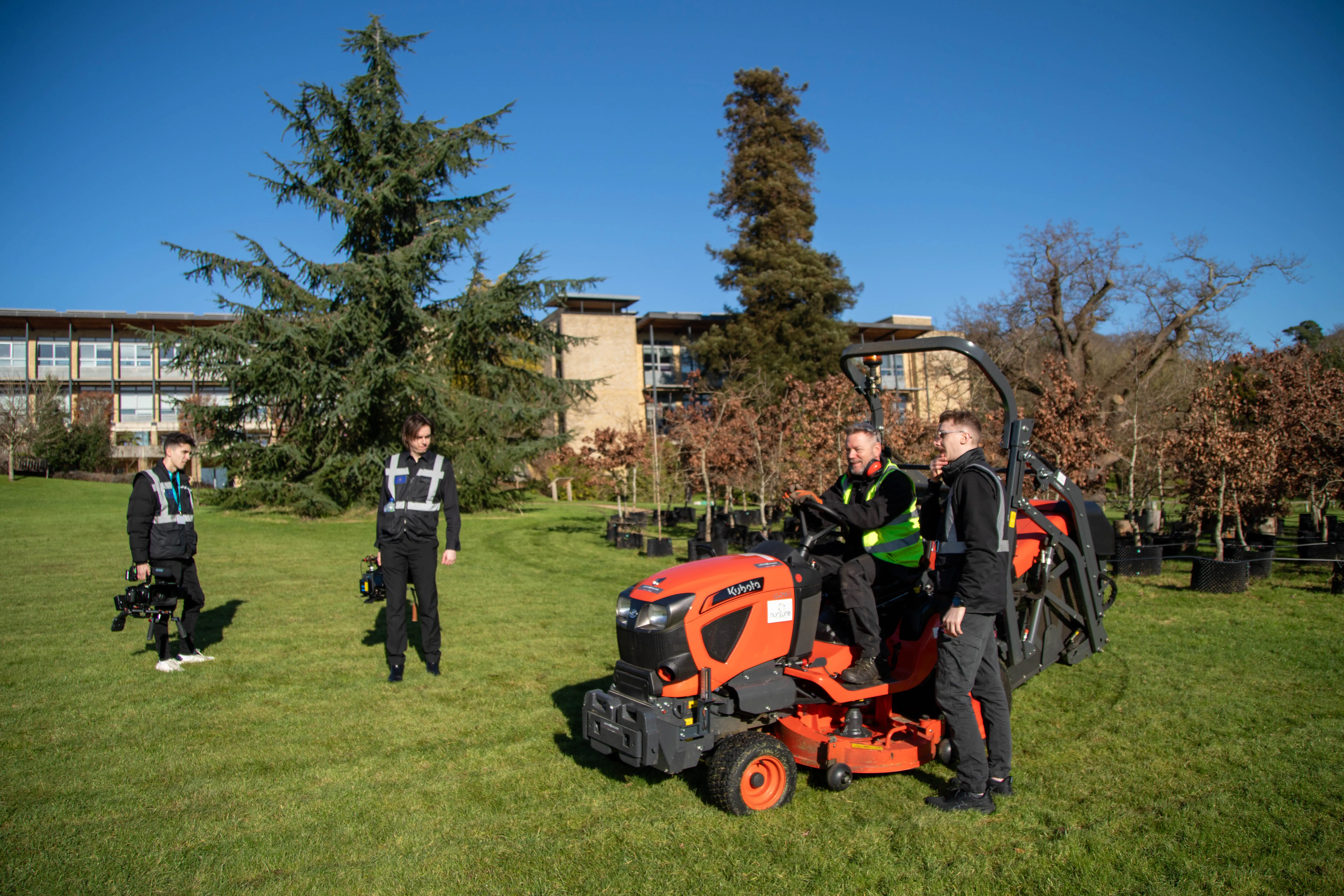 Group of characters featured in the Surrey careers documentary film