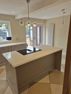 Kitchen diner conversion with a load-bearing wall removed in St Neots, photo 16