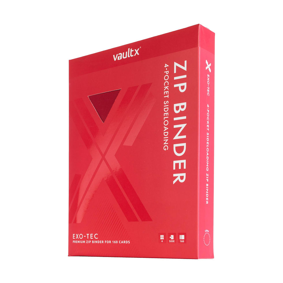 Thumbnail: Vault-X Exo-Tec Zip Binder 4-Pocket
