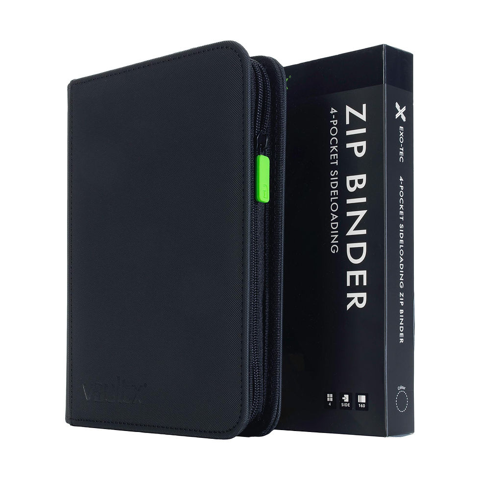 Thumbnail: Vault-X Exo-Tec Zip Binder 4-Pocket