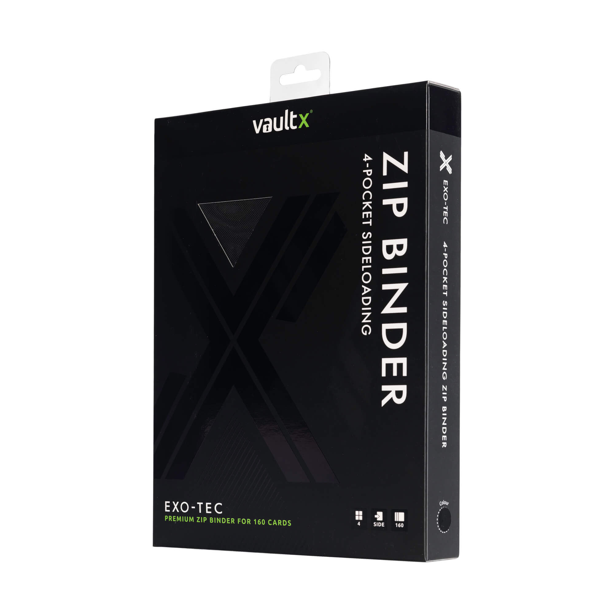 Vault-X Exo-Tec Zip Binder 4-Pocket