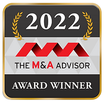 2022 M&A Advisor Award Winner