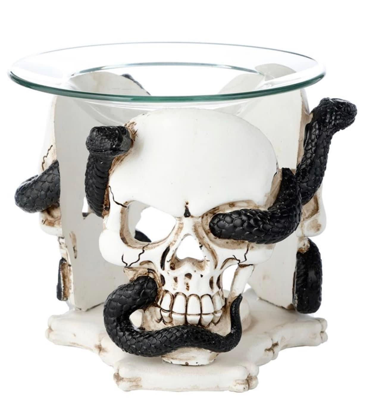 Skulls & Snakes Tealight Burner 