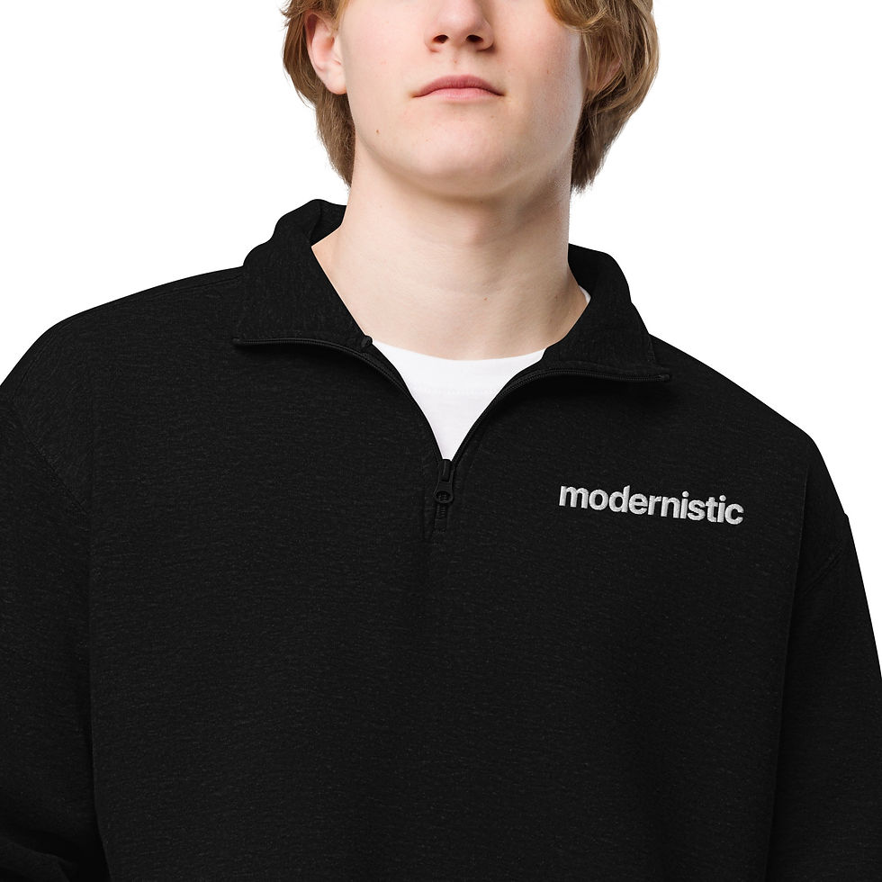 Thumbnail: Mod Simple Fleece Pullover