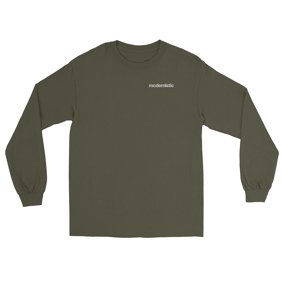 Thumbnail: Mod Simple Embroidered Long Sleeve