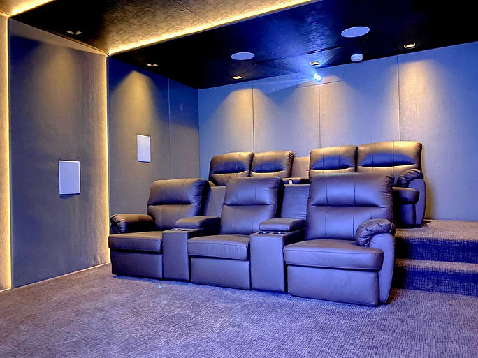 smart Home cinema room