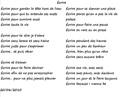 Ecrire 200610