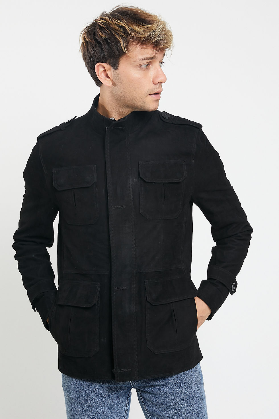 Thumbnail: Safari Metis Suede Jacket HN31 (Regular Fit)