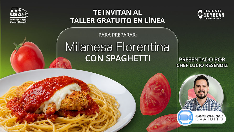 Milanesa florentina con Spaghetti.
