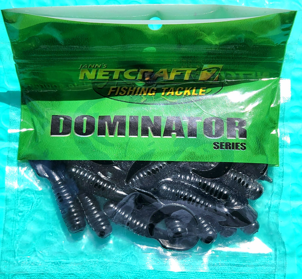Thumbnail: JANN'S NETCRAFT DOMINATOR SERIES SWIRL TAIL GRUBS 25PK