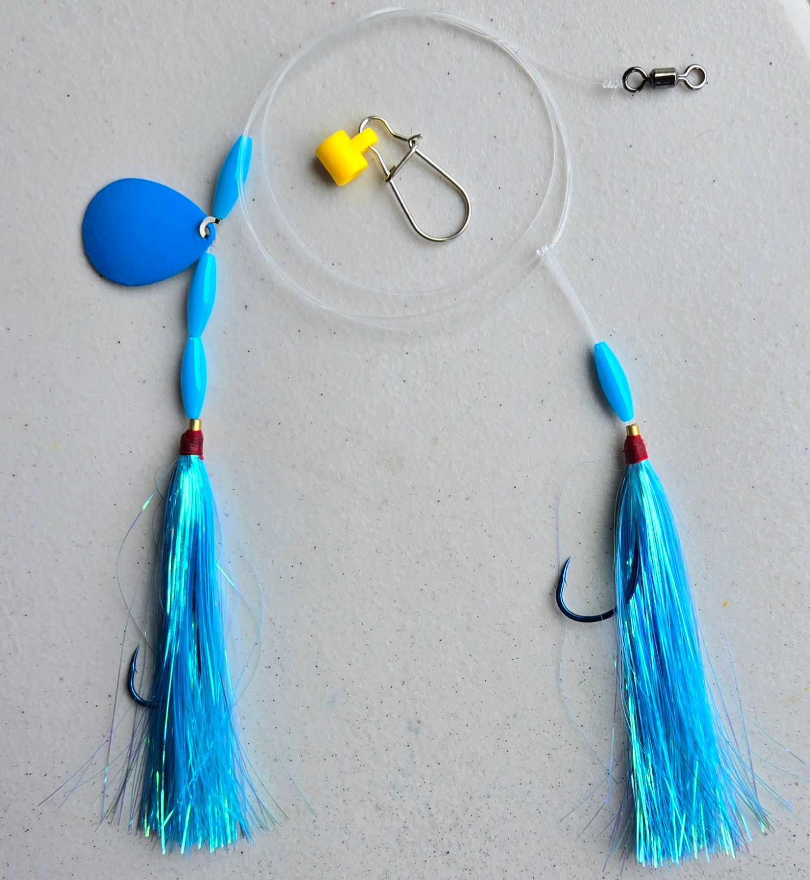 The 'SAND EEL' BLUE SPAGHETTI Rig