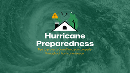 Preparing for Hurricane Season