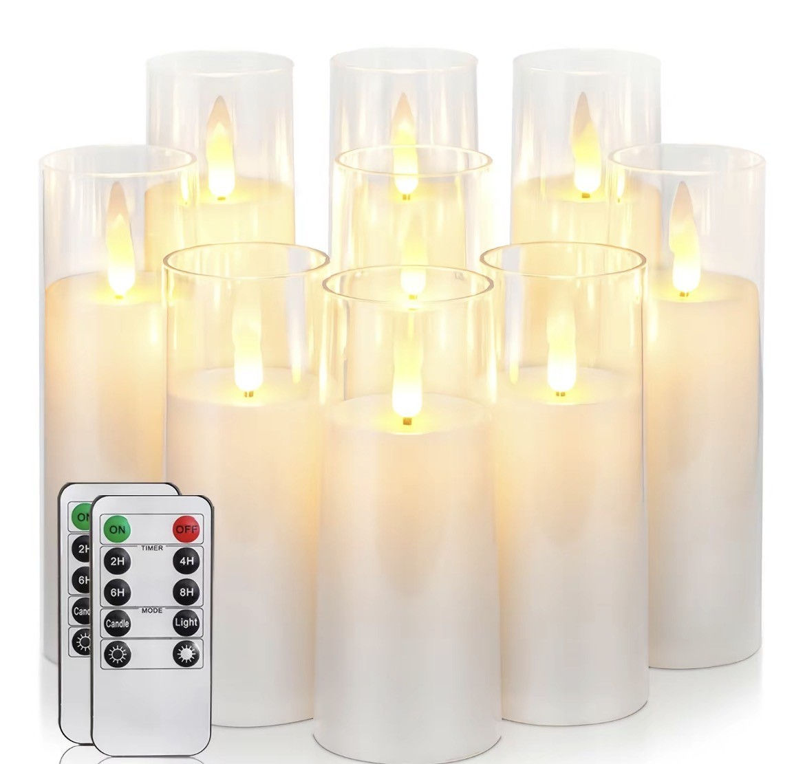 Flameless LED Candles- White