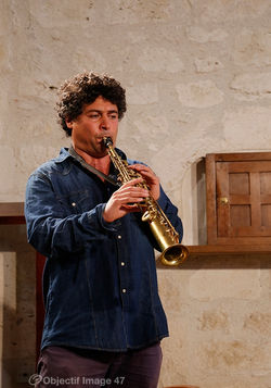 Gonzalo on Sax