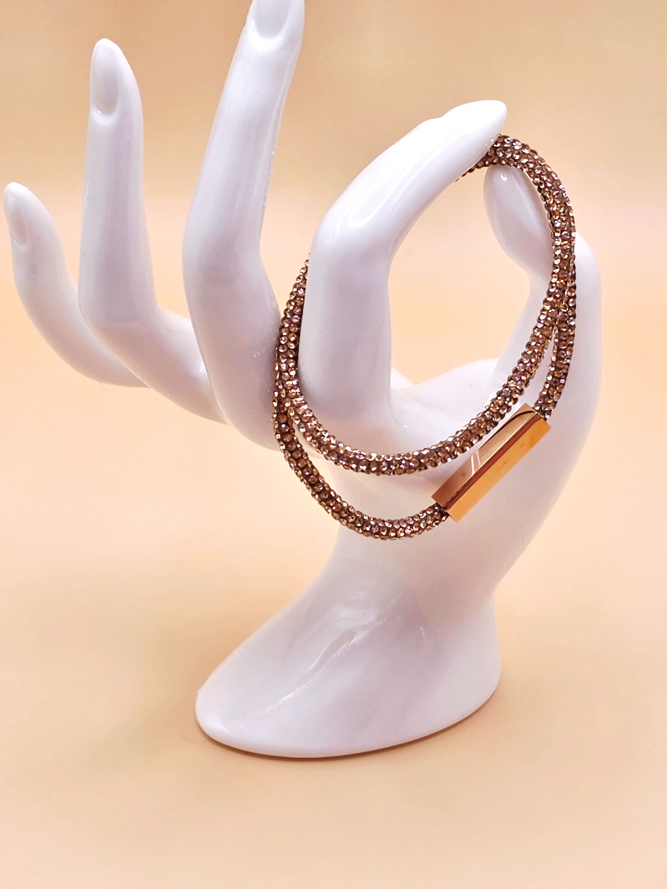 Golden Hour - Bracelet double rang