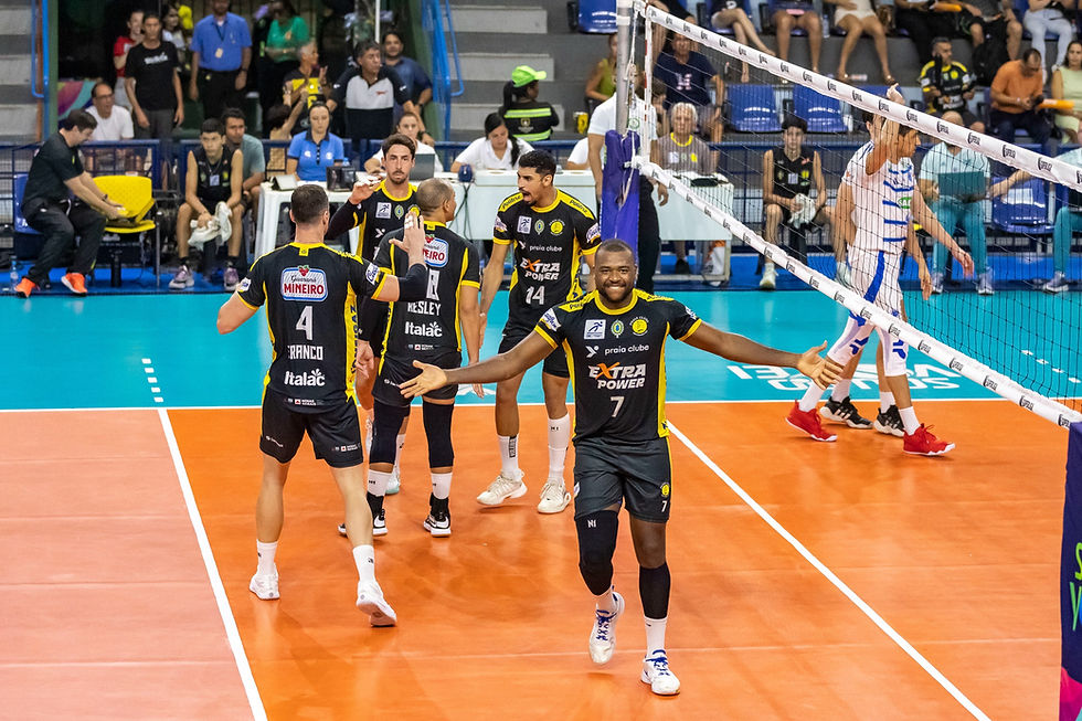Praia Clube/Uberlândia Vôlei vence Sada Cruzeiro pela segunda vez. Foto: Bruno Cunha/Praia Clube