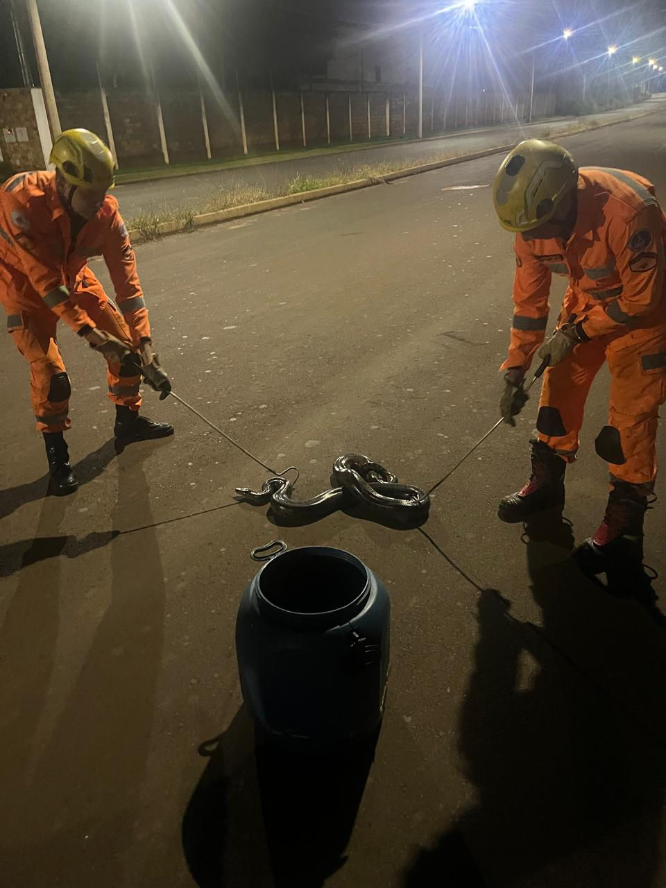 Crédito das imagens: Corpo de Bombeiros/MG.
