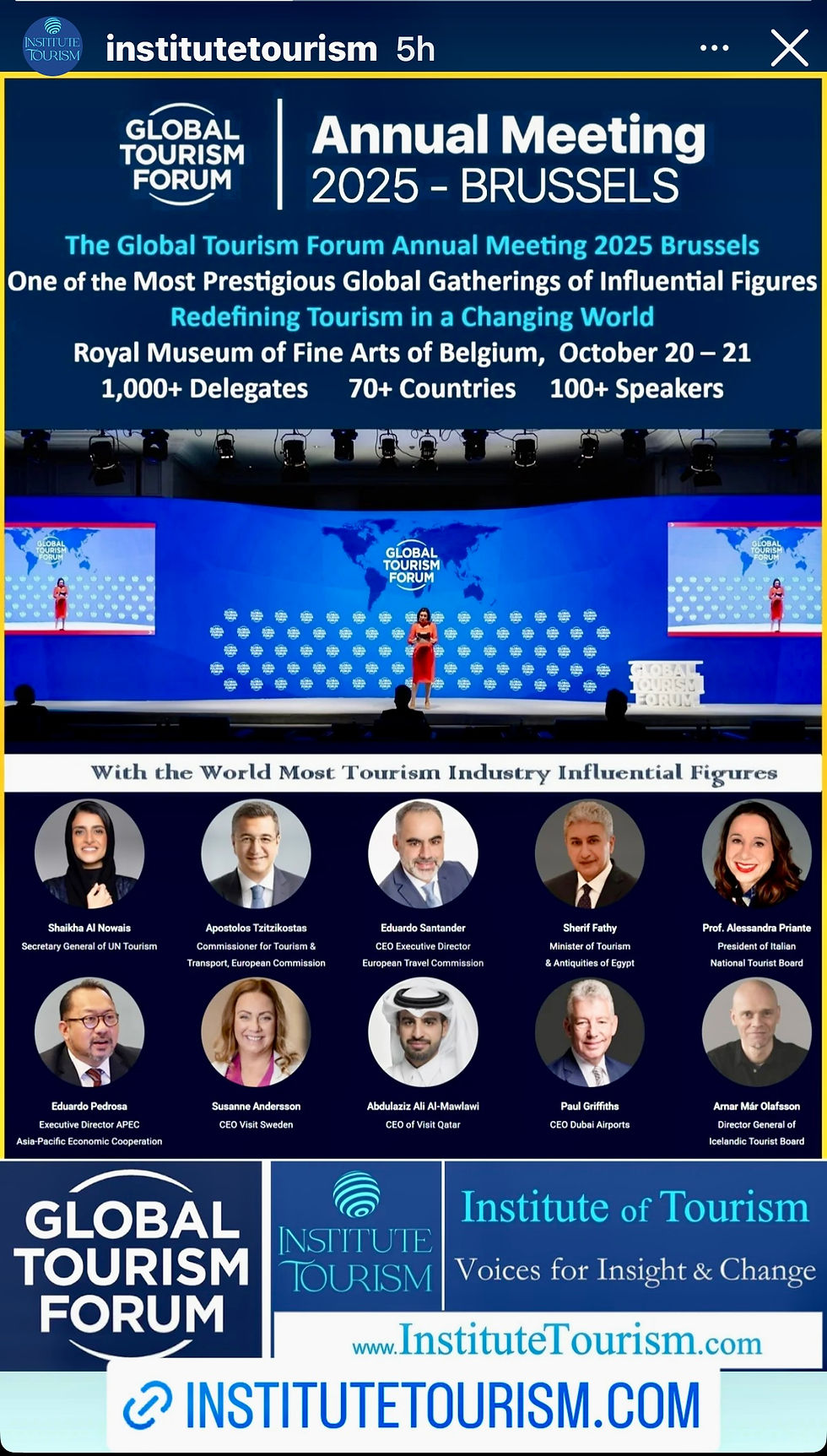 Global mTourism Forum to be Held in Belgium Oct. 20-21, 2025