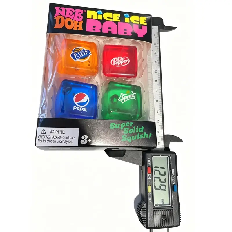 Miniature : Cube Sensoriel NeeDoh – Balle Anti-Stress à Presser
