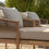 Thumbnail: Porto Double Sunlounger Set- Sandstone