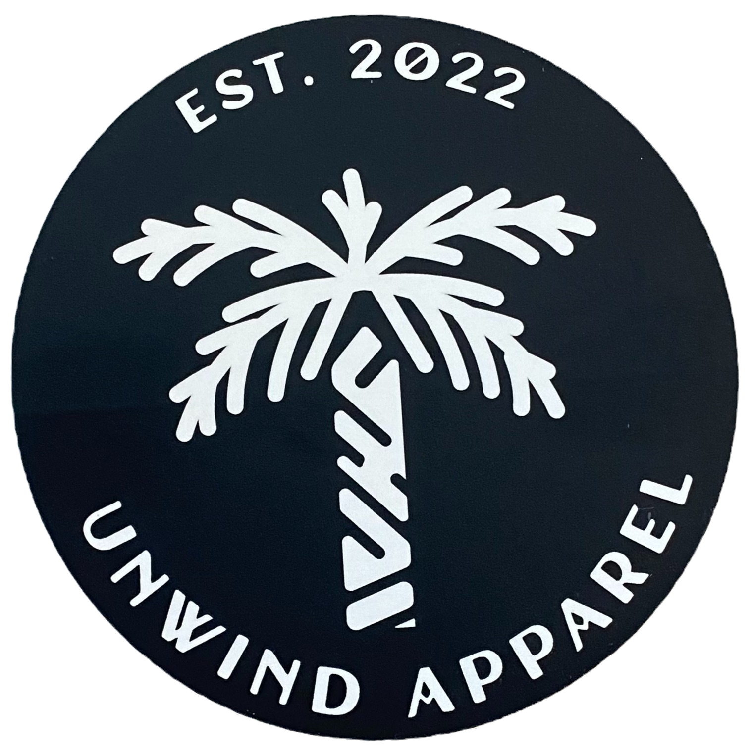 Unwind Apparel Sticker