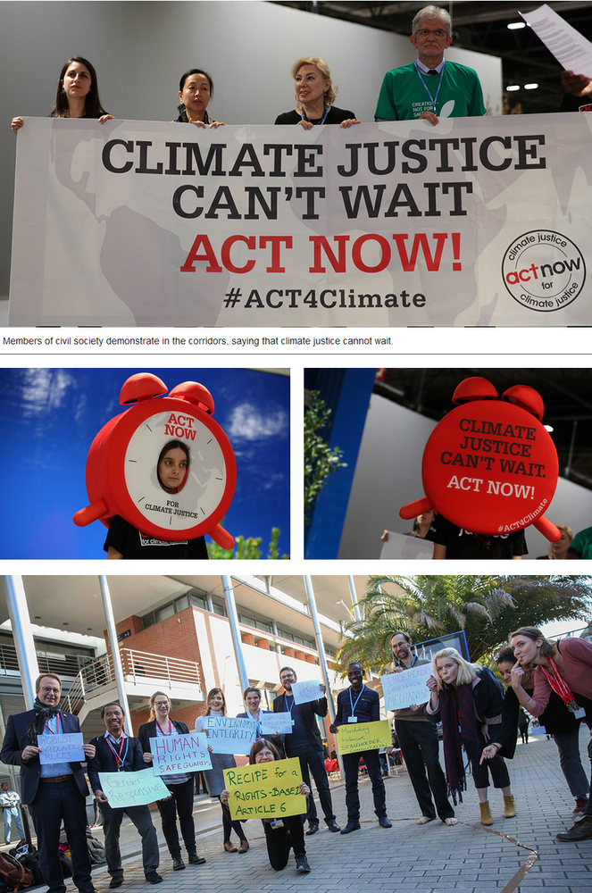 Cop25 In Madrid In The Corridors