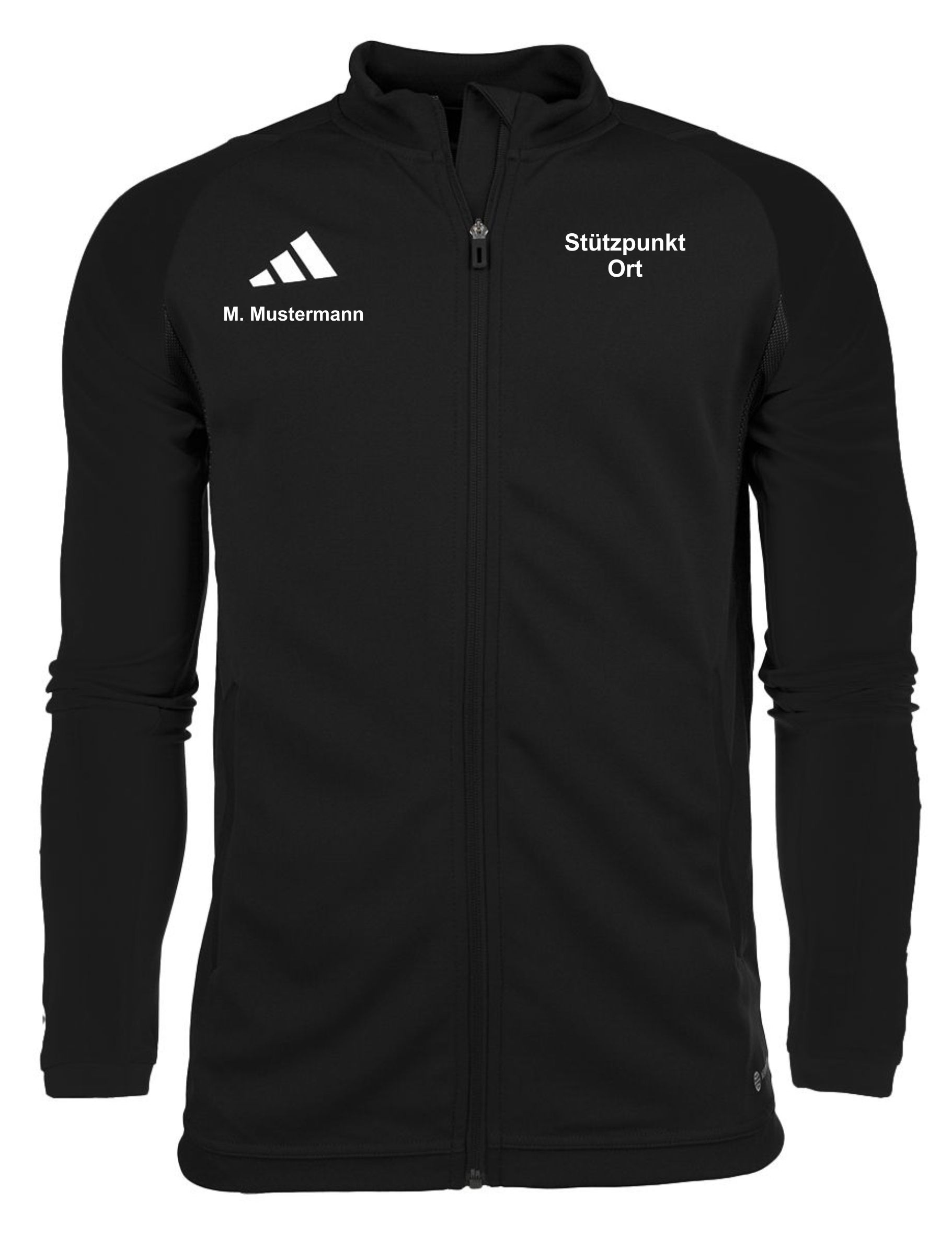 Tr.Jacke mit Veredelung