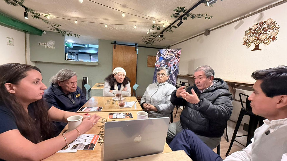 Café DAMPO no es sólo una charla, es un espacio para escuchar, cuestionar y pensar juntas y juntos cómo prevenir el riesgo sísmico desde la organización comunitaria.