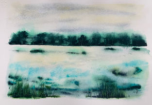 Eauver - Aquarelle de paysage de Catseahorse