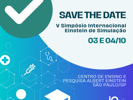 Save the date: Simpósio de Simulação do Einstein