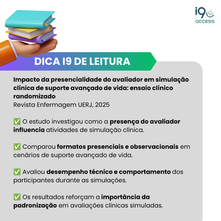 Sugestão de leitura: impacto da presencialidade do avaliador em simulação clínica de suporte avançado de vida