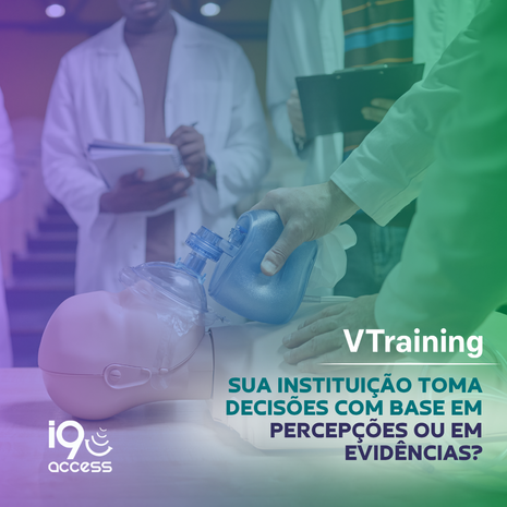 Sua instituição toma decisões com base em percepções ou evidências?