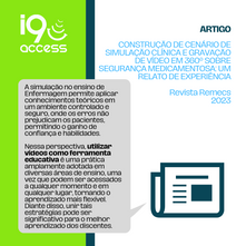 Sugestão de leitura: construção de cenário de simulação clínica e gravação de vídeo em 360º