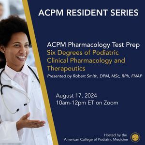 ACPM Pharmacology TestPrep