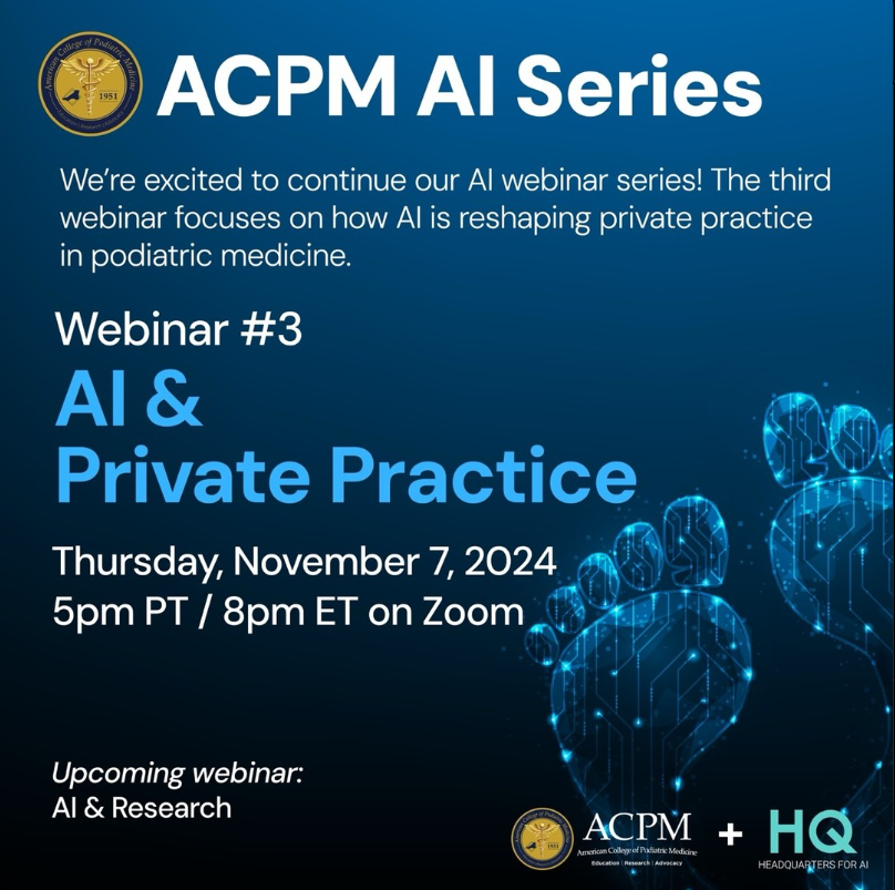 AI Reshaping Private Podiatry Medicine