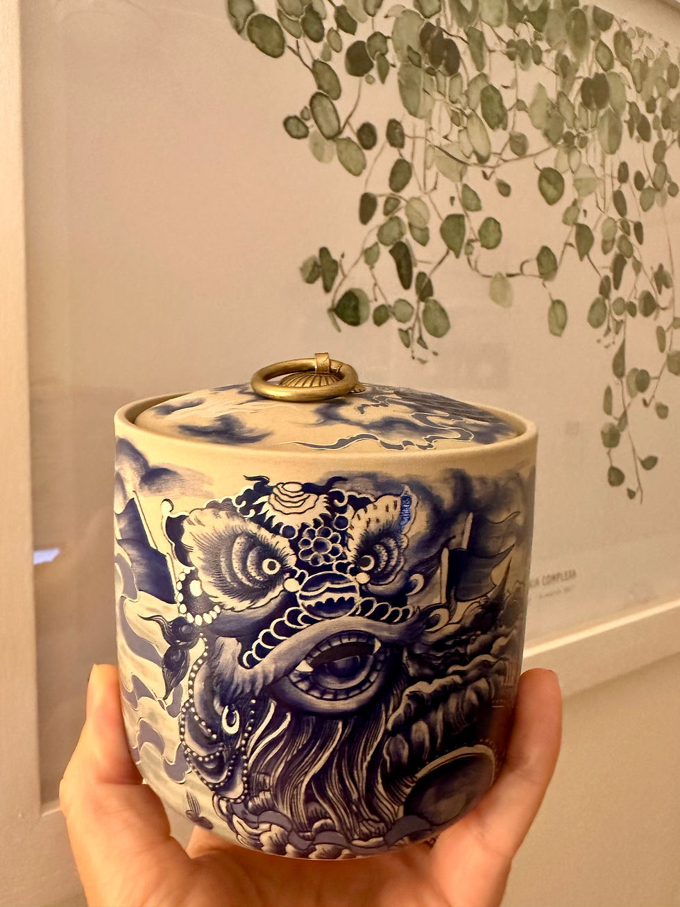 Thumbnail: Chinese Dragon Candle Pot 