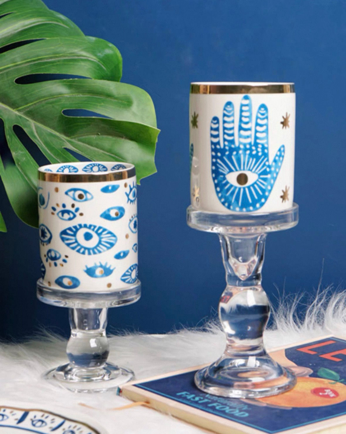 Evil Eye Candle Pot