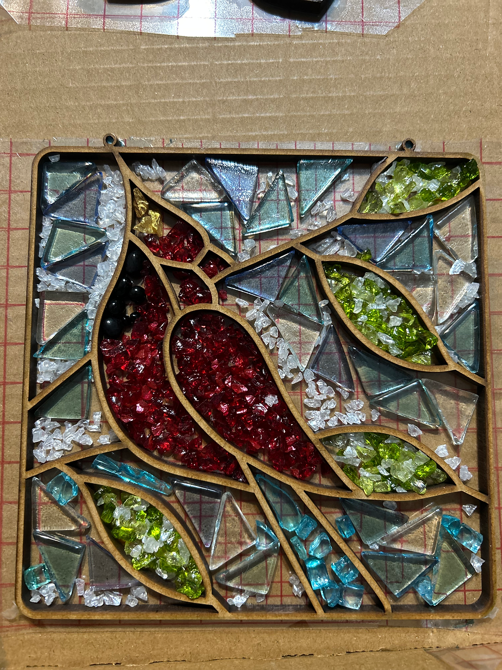 Faux Stained Glass Workshop at George Izay Park