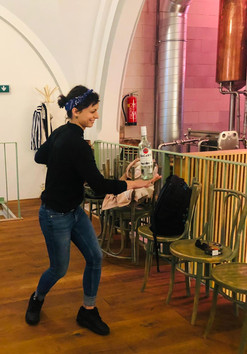 Ivana Showcasing FlairBartending
