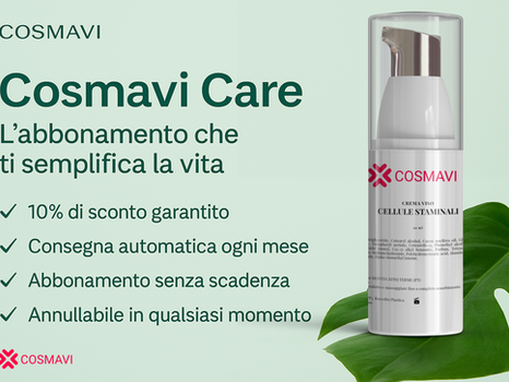 Cosmavi Care: l’abbonamento ai cosmetici che semplifica la tua routine di bellezza
