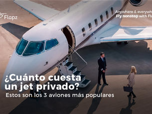 ¿Cuánto cuesta un jet privado? – Estos son los 3 aviones más populares