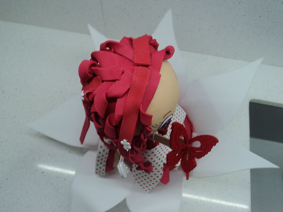 Miniatura: Hada roja (fuego)