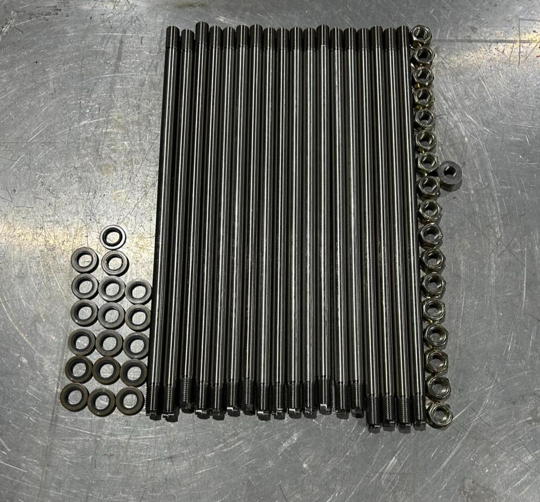 10MM ENGINE STUDS TO SUIT 13B RX8 ENGINES.