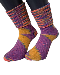 Zuckerstange-Socken