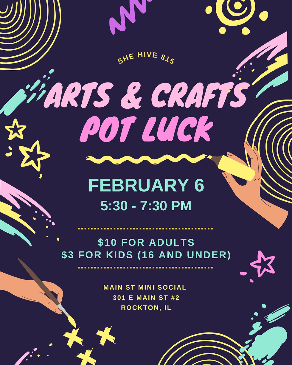 Arts & Crafts Pot Luck